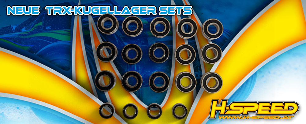 Neue TRX-Kugellager-Sets
