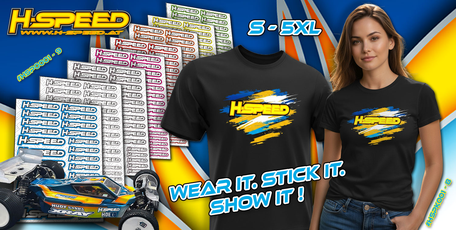 H-SPEED T-Shirts und Sticker