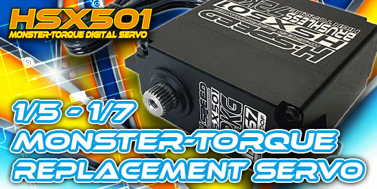 Monster-Torque Replacement Servo