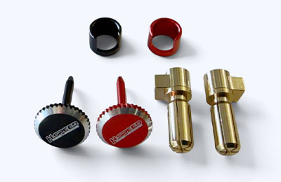 H-SPEED Stecker 5mm mit Griffstück klemmbar