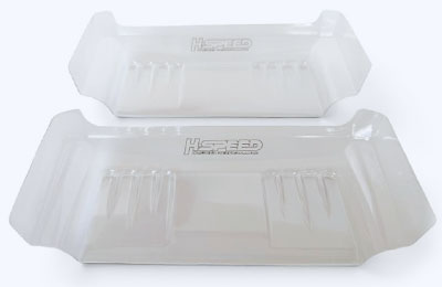 H-SPEED Lexan Flügel 1/10 6,5" - precut (2)