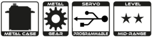 HSX028 Digital Servo Symbole