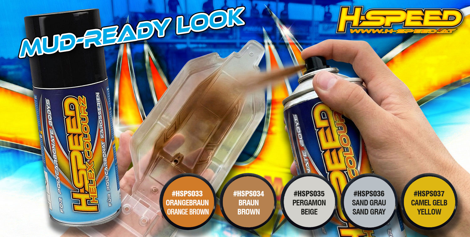 H-SPEED Helex Colourz Lexanspray